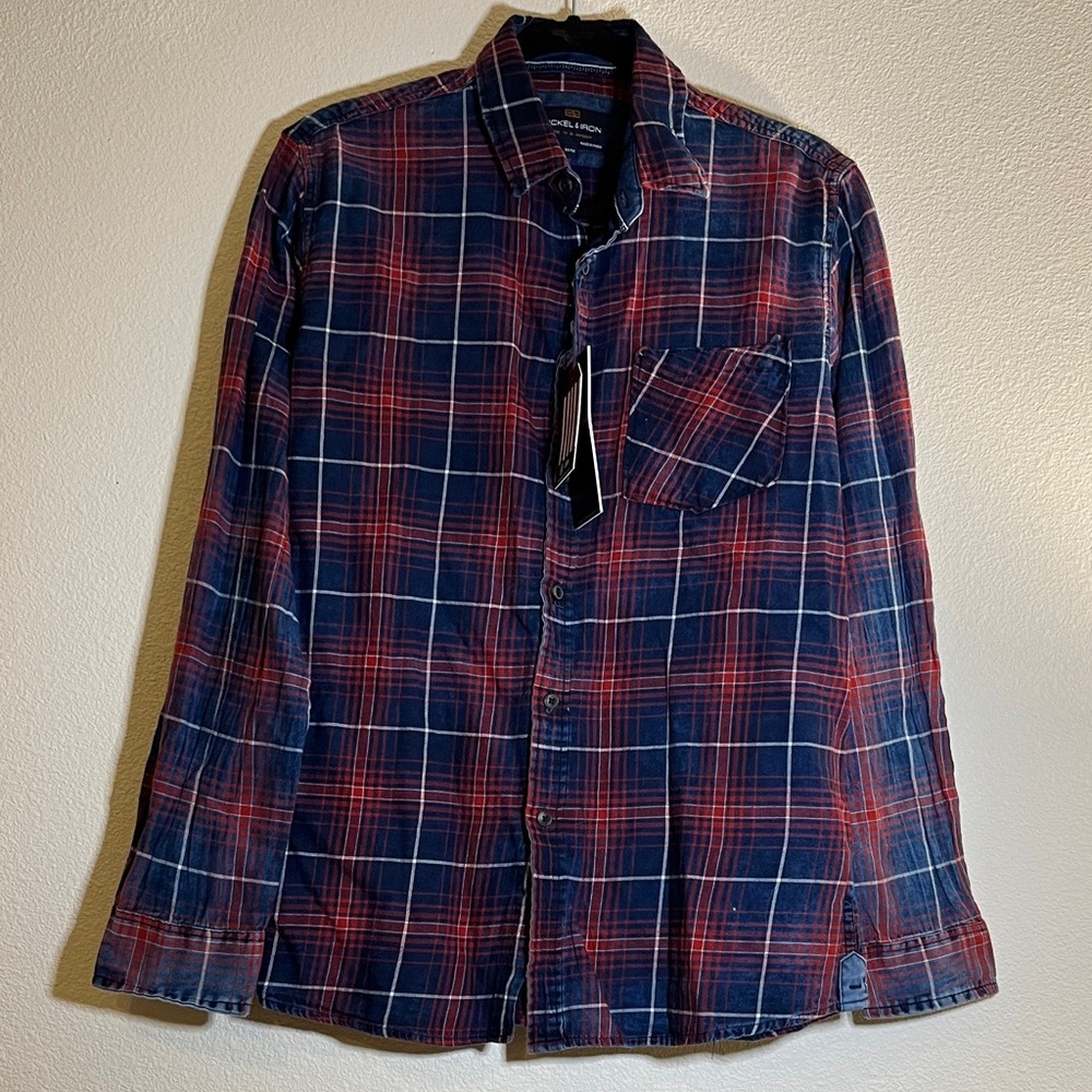 Stylish Women's Plaid Button-Down Shirt